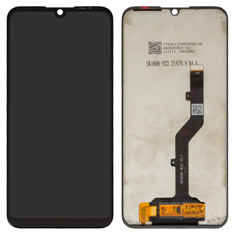 Lcd Compatible With Zte Blade A Lite Black Without Frame Original