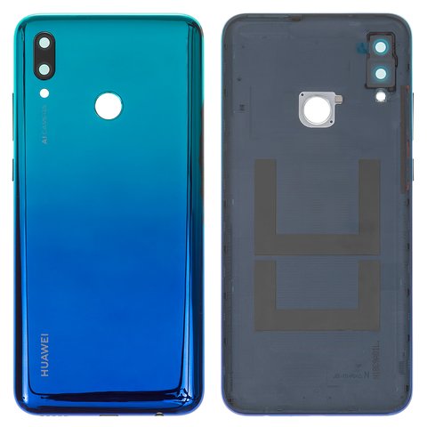 Задня панель корпуса для Huawei P Smart 2019 , блакитна, Original PRC , aurora blue