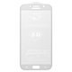 Захисне скло All Spares для Samsung A720F Galaxy A7 (2017), 5D Full Glue, білий, шар клею нанесений по всій поверхні