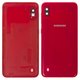 Задняя панель корпуса для Samsung A105F/DS Galaxy A10, красная