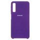 Чохол для Samsung A750 Galaxy A7 (2018), фіолетовий, Original Soft Case, силікон, violet (64)