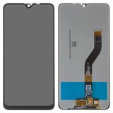 Дисплей для Samsung A107 Galaxy A10s, чорний, без рамки, Оригінал (переклеєне скло)