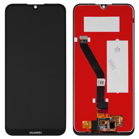 Дисплей для Huawei Y6 Pro 2019 , чорний, Лого Redmi, без рамки, High Copy, MRD LX2