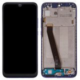 Дисплей для Xiaomi Redmi 7, синий, с рамкой, High Copy, M1810F6LG, M1810F6LH, M1810F6LI