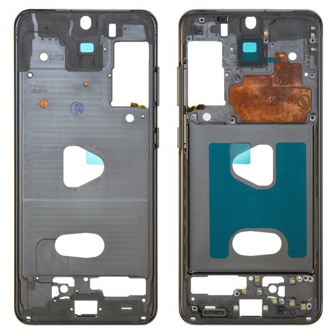 Средняя часть корпуса для Samsung G980 Galaxy S20, G981 Galaxy S20 5G, серая, рамка крепления дисплея, cosmic grey