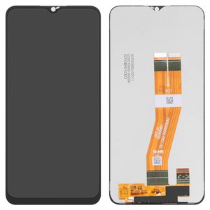Дисплей для Samsung A042 Galaxy A04e, черный, без рамки, High Copy