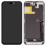 Дисплей для iPhone 14 Pro Max, черный, с рамкой, Copy, (TFT), JK