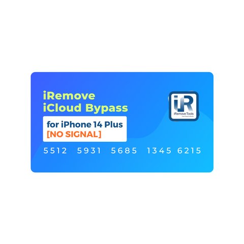 iRemove iCloud Bypass для iPhone 14 Plus [NO SIGNAL]