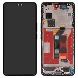 Дисплей для Huawei Honor 200 Pro, чорний, з рамкою, Original (PRC), ELP-AN00, ELP-NX9