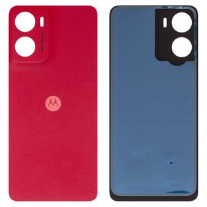 Задняя панель корпуса для Motorola Moto G05, красная, plum red