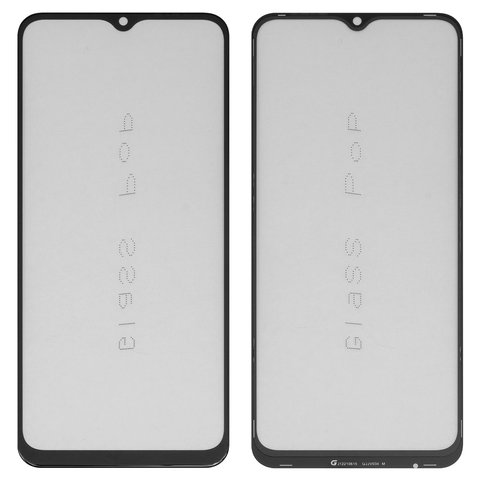 Стекло корпуса G+OCA PRO для Vivo Y20 2020 , с OCA пленкой, черное