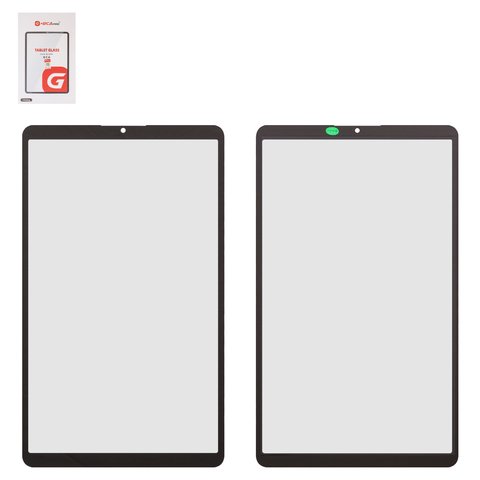 Скло корпуса G+OCA PRO для Xiaomi Redmi Pad SE 8.7", з ОСА плівкою, чорне