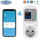 Реле времени TOMZN TOSVA-16LW EU Plug, с WiFi, 220 В, 16A, розетка