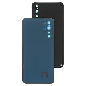 Panel trasero de carcasa puede usarse con Huawei P20 Pro, negra, con vidrio de cámara
