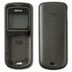 Housing compatible with Nokia 1202, (High Copy, black, with housing middle part )