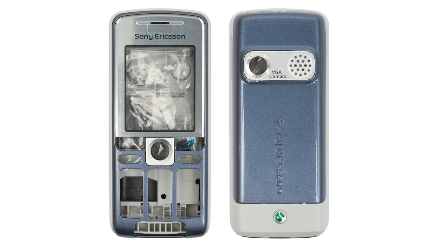 Корпус для Sony Ericsson K310, High Copy, синий - All Spares