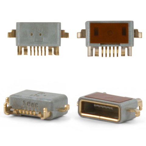 Conector de carga puede usarse con Sony MT25 Xperia Neo L; Sony Ericsson LT15i, LT18i, MT11i Xperia neo V, MT15i Xperia Neo, X12, 5 pin, micro USB tipo B