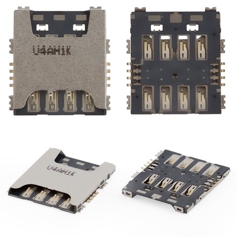 SIM Card Connector compatible with Samsung N910H Galaxy Note 4