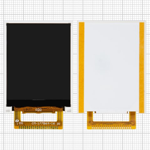 LCD compatible with Bravis Base; Nomi i180, 20 pin  #CM 177B64 16 СМ 177В64 6 Q V2