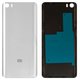 Housing Back Cover compatible with Xiaomi Mi 5, (white, Original (PRC), glass, 2015105)