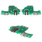 Flat Cable compatible with Huawei Honor 8X, (microphone, headphone connector, charge connector, charging board)