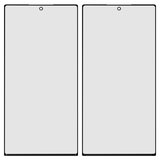 Housing Glass compatible with Samsung S908B Galaxy S22 Ultra 5G, (with OCA film, black)