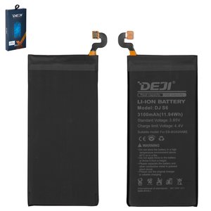 Battery Deji EB BG920ABE compatible with Samsung G920 Galaxy S6, Li ion, 3.85 V, 3100 mAh 