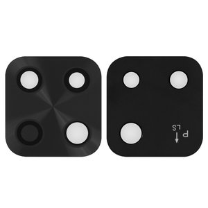 Camera Lens compatible with Xiaomi Poco C40, black 