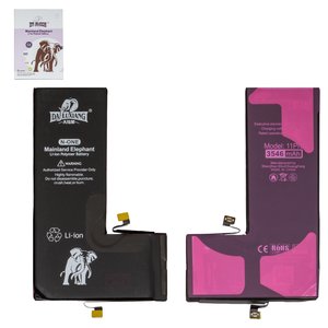 Battery Da Luxiang compatible with Apple iPhone 11 Pro, Li ion, 3.8 V, 3546 mAh, High Capacity, original IC 
