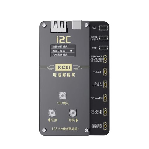 i2C KC01 Battery Repair Tester for iPhone 6 7 8 X 11 12 13 14