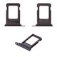 SIM Card Holder compatible with iPhone 15 Pro, iPhone 15 Pro Max, (black, black titanium)