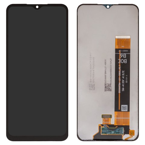 Дисплей для Samsung A135 Galaxy A13, A137 Galaxy A13, A236B Galaxy A23 5G, M135 Galaxy M13, M236B Galaxy M23, M336B Galaxy M33, черный, без рамки, Box  BS066FBM L01 D800_R5_7