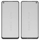 Housing Glass G+OCA PRO compatible with Realme 10, 9, (with OCA film, black)