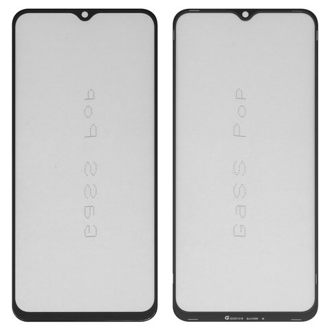 Housing Glass G+OCA PRO compatible with Vivo Y51, with OCA film, black 