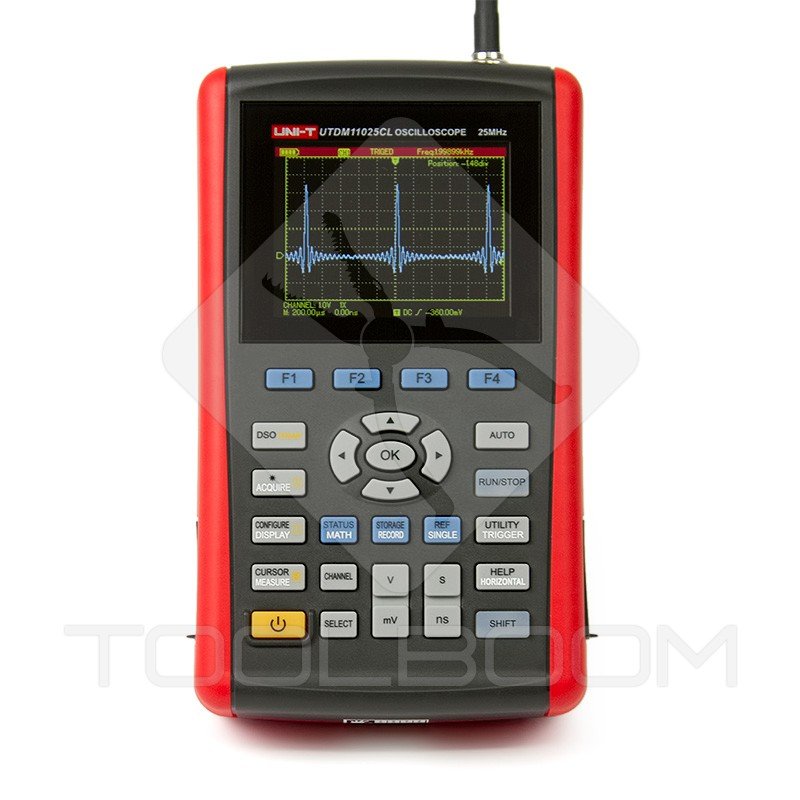 UNIT UTD1025CL Handheld Digital Oscilloscope Video Review ToolBoom