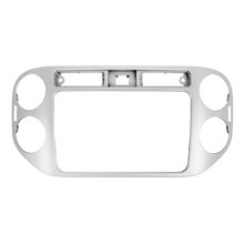 Переходная рамка для Volkswagen Tiguan 2013 14 г.в. для RCD510, RNS510, RCD310, RNS310, RNS315 серебристая - Краткое описание