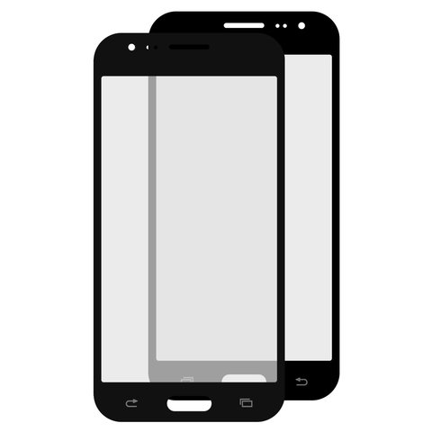 Housing Glass compatible with Samsung J200F Galaxy J2, J200G Galaxy J2, J200H Galaxy J2, J200Y Galaxy J2, black 