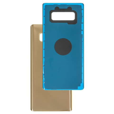 Housing Back Cover compatible with Samsung N950F Galaxy Note 8, golden, maple gold 