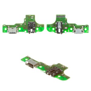 Flat Cable compatible with Samsung A207F DS Galaxy A20s, charge connector, with microphone, High Copy, charging board, M14 