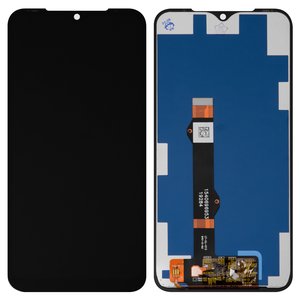 Дисплей для Motorola Moto G8 Plus XT2019, черный, без рамки, High Copy