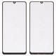 Housing Glass G+OCA PRO compatible with Samsung A325 Galaxy A32, (with OCA film, black)