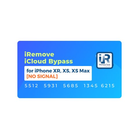 iRemove iCloud Bypass for iPhone XR, XS, XS Max [NO SIGNAL]