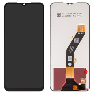 LCD compatible with Tecno Spark 10, black, without frame, Original PRC , KI5Q 