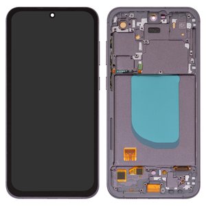 Дисплей для Samsung S711 Galaxy S23 FE, черный, с рамкой, High Copy, OLED 