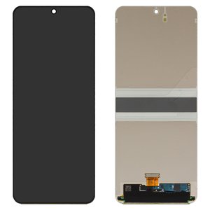 LCD compatible with Samsung F731 Galaxy Z Flip5, black, without frame, Original PRC  