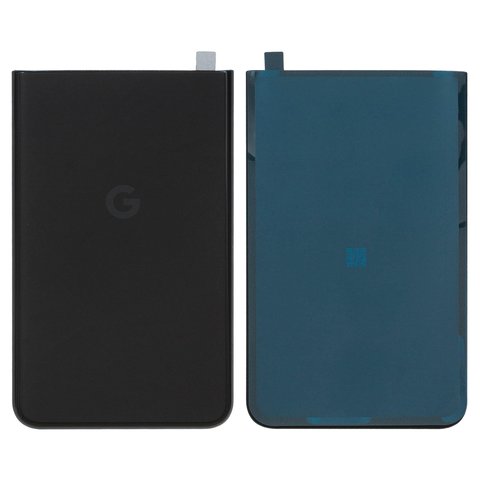 Housing Back Cover compatible with Google Pixel 8, black, lower part, obsidian 