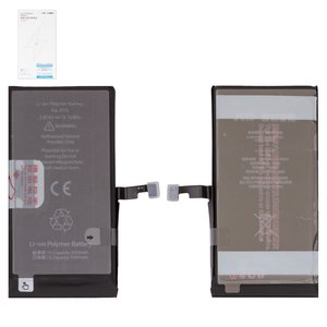 Аккумулятор JCID для Apple iPhone 15, Li Polymer, 3,876 B, 3550 мАч, повышенная ёмкость