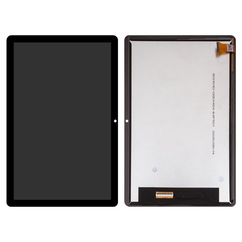 LCD compatible with Doogee T10S; Blackview Oscal Pad 10, black, without frame, High Copy 