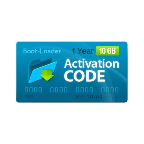 Boot Loader v2.0 Código de activación 1 año, 10+1 GB 