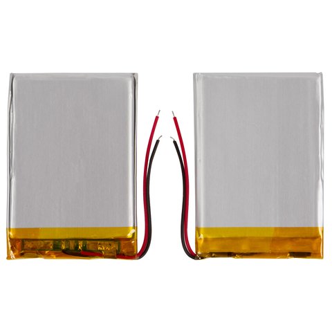 Batería, 60 mm, 40 mm, 3.0 mm, Li ion, 3.7 V, 800 mAh, 700 mAh